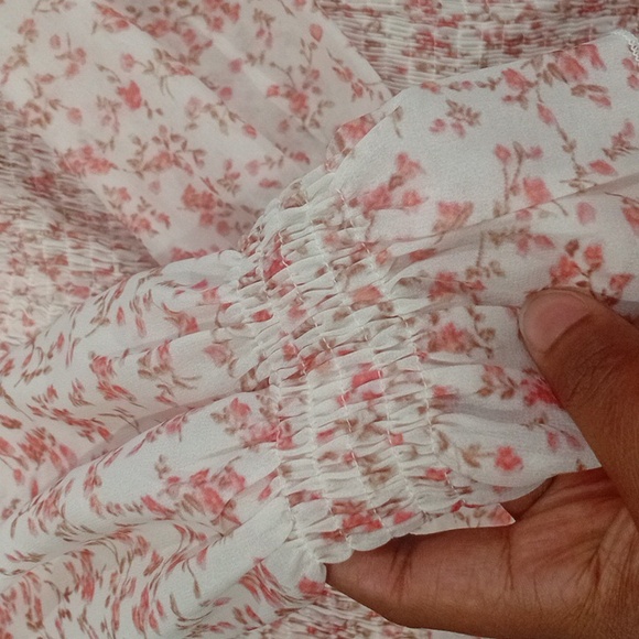 Princess Polly Pink and White Mini Dress - Picture 7 of 9